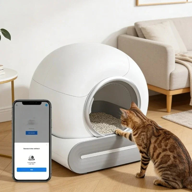 KittyLoo – 65L Smart Self-Cleaning Litter Box